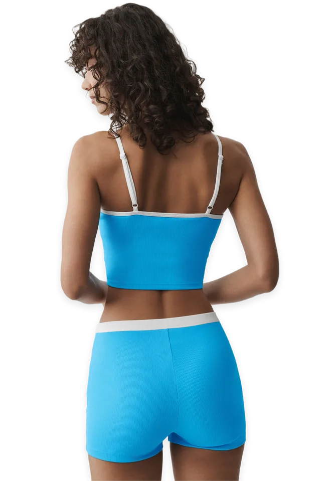 Alo Goddess Ribbed First Pick Bra Tank