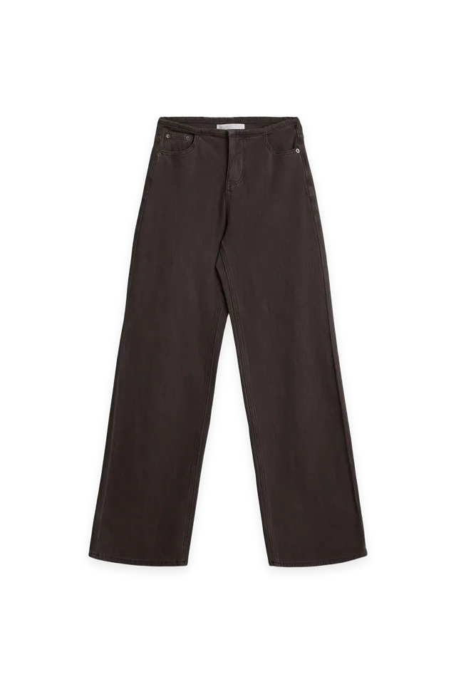 Oak + Fort CLEAN WAISTBAND TWILL PANT