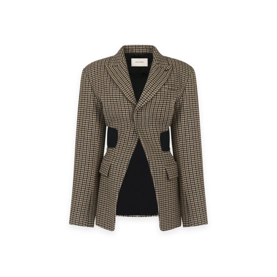 Entire Studios Entire Studios Axis Blazer · Hounds Tooth
