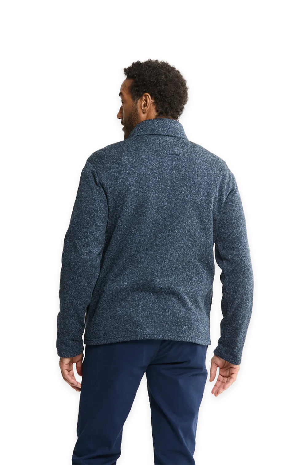 Jachs NY Stretch Sweater Fleece Quarter Zip Pullover