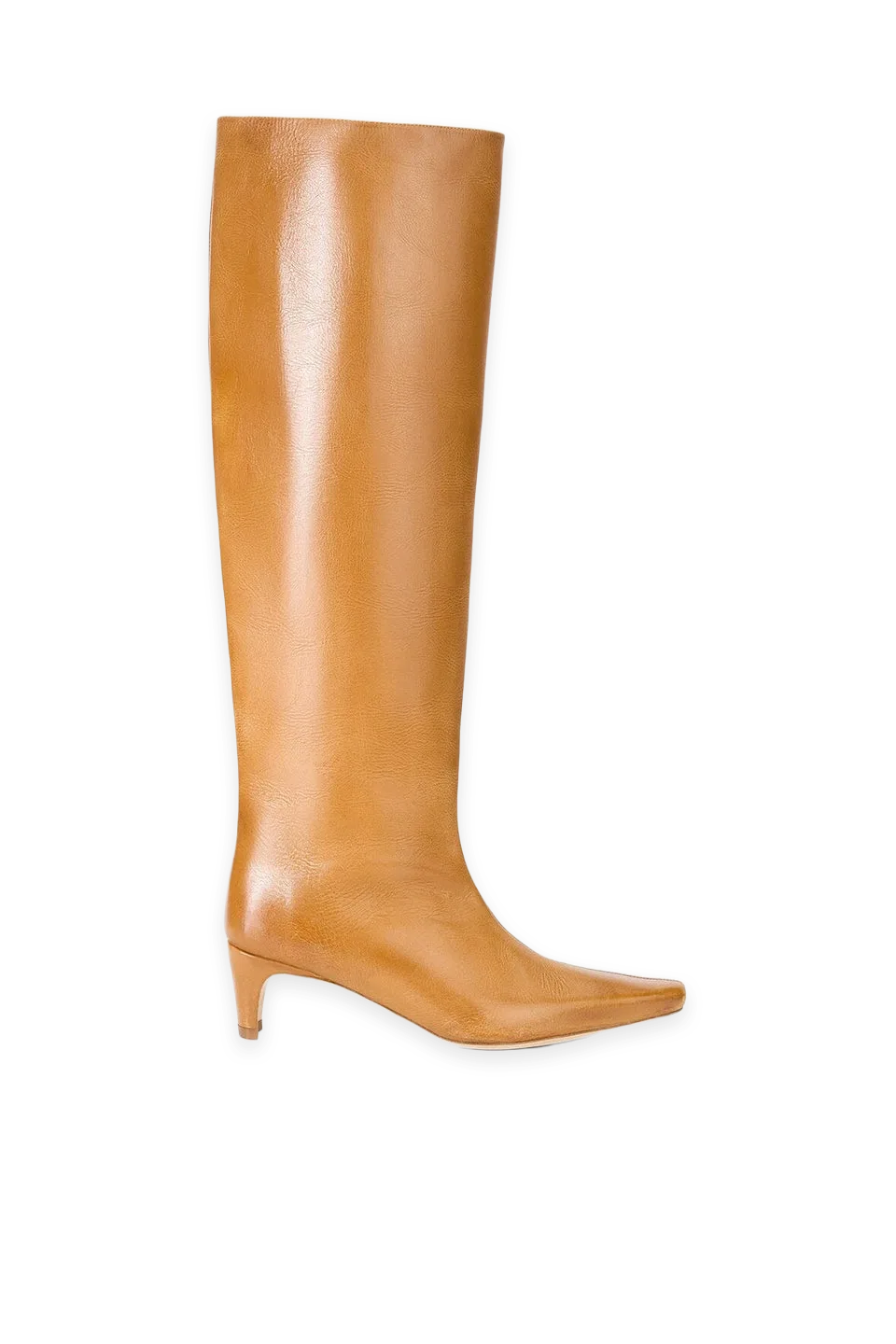 Staud Wally Boot · Cashew Distressed