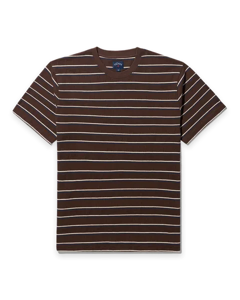 Noah Striped Pointelle Tee