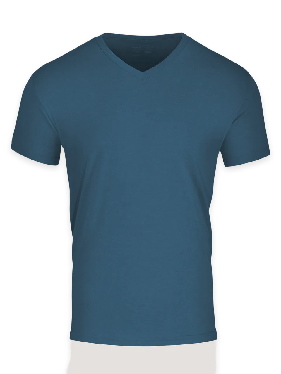 Fresh Clean Threads Sea Blue V-Neck