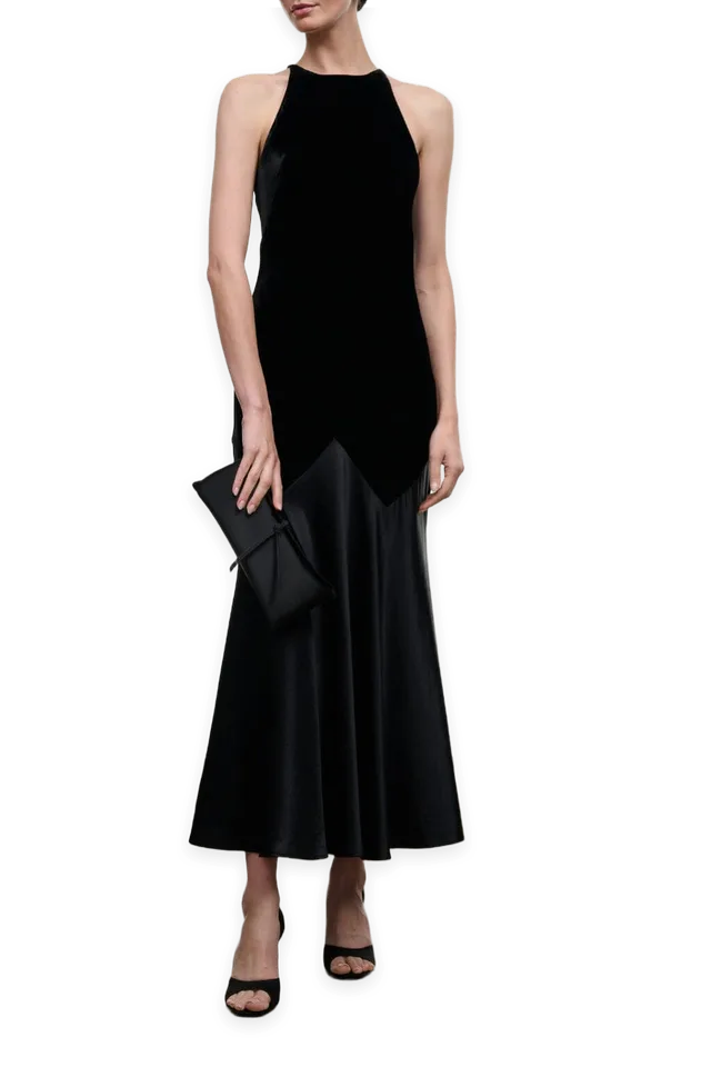 Staud Marisole Velvet Dress