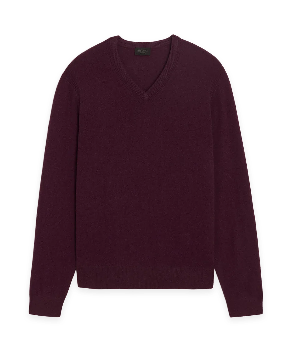 Todd Snyder Cashmere V-Neck Sweater