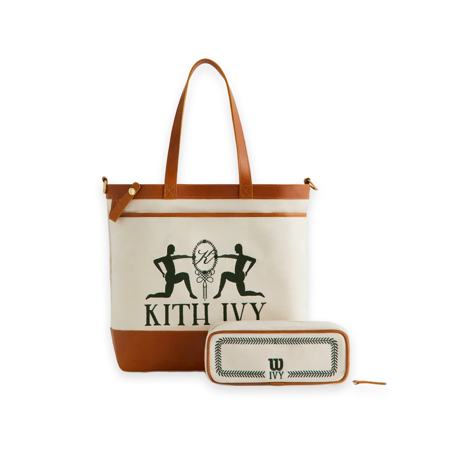 Kith Kith Ivy for Wilson Leather Trimmed Tote