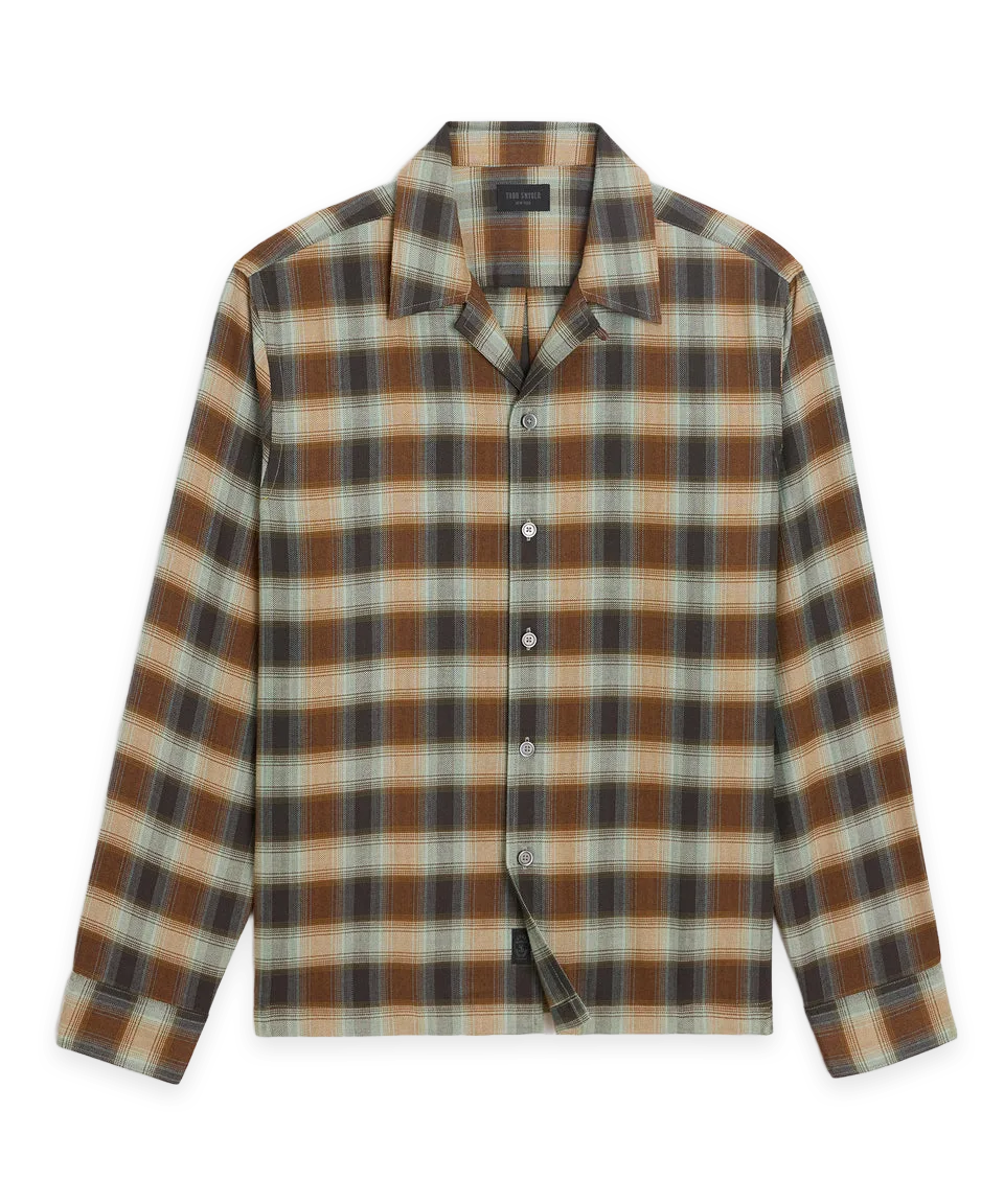Todd Snyder Brushed Camp Shirt