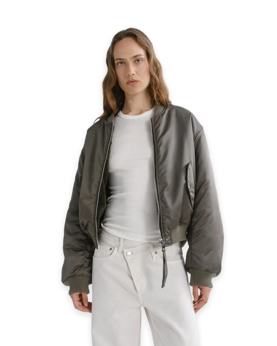 AGOLDE Frankie Reversible Bomber
