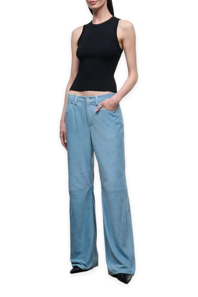 Staud Gus Suede Pant