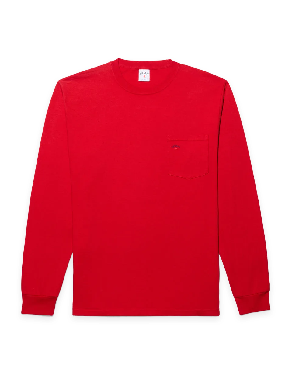 Noah Long Sleeve Core Pocket Tee