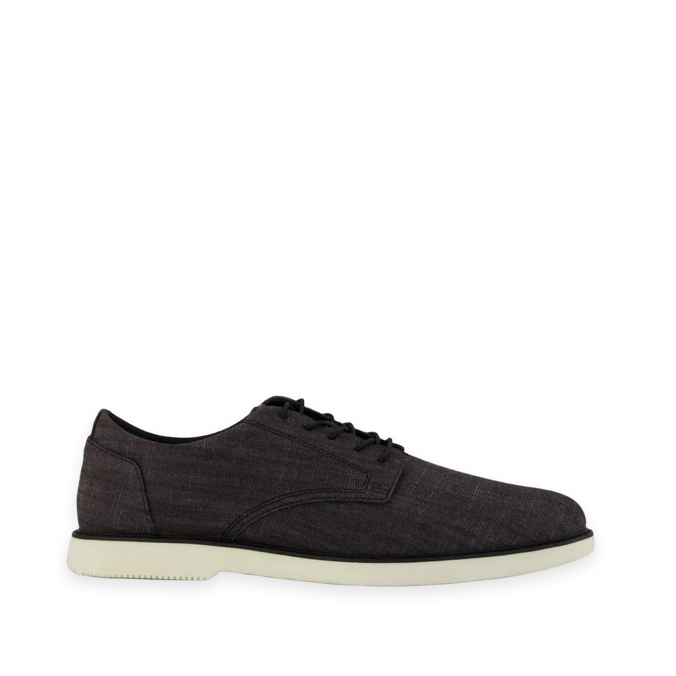 TOMS Mens Joshua Dress Shoe Black Denim