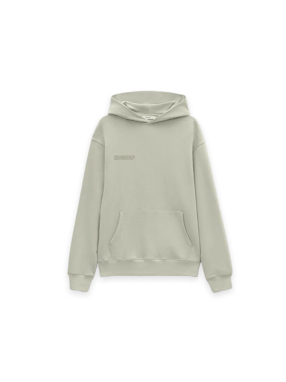 Pangaia Mens Midweight Hoodie—Iron Fade