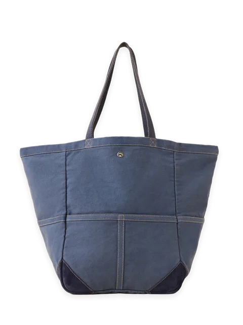 Faherty Mini Sunwashed Canvas Utility Tote