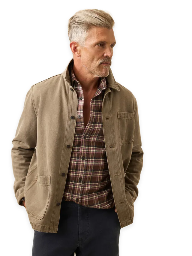 Faherty High Ridge Twill Studio Jacket