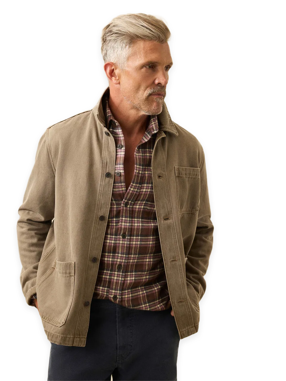 Faherty High Ridge Twill Studio Jacket
