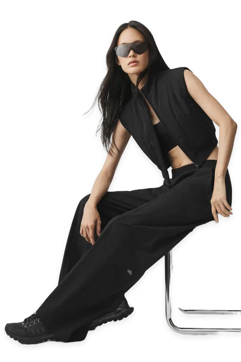 Alo High-Waist Momentum Straight Leg Pant