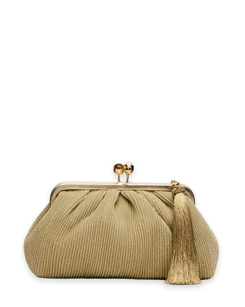 Steve Madden MARISOL BAG GOLD PLISSE