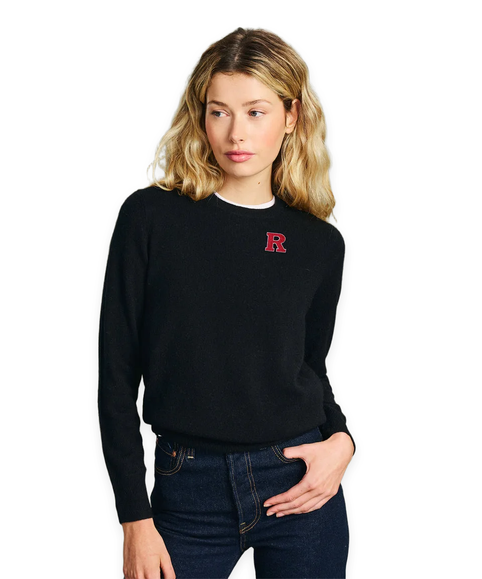 Naadam Women's Rutgers University Cashmere Sweater
