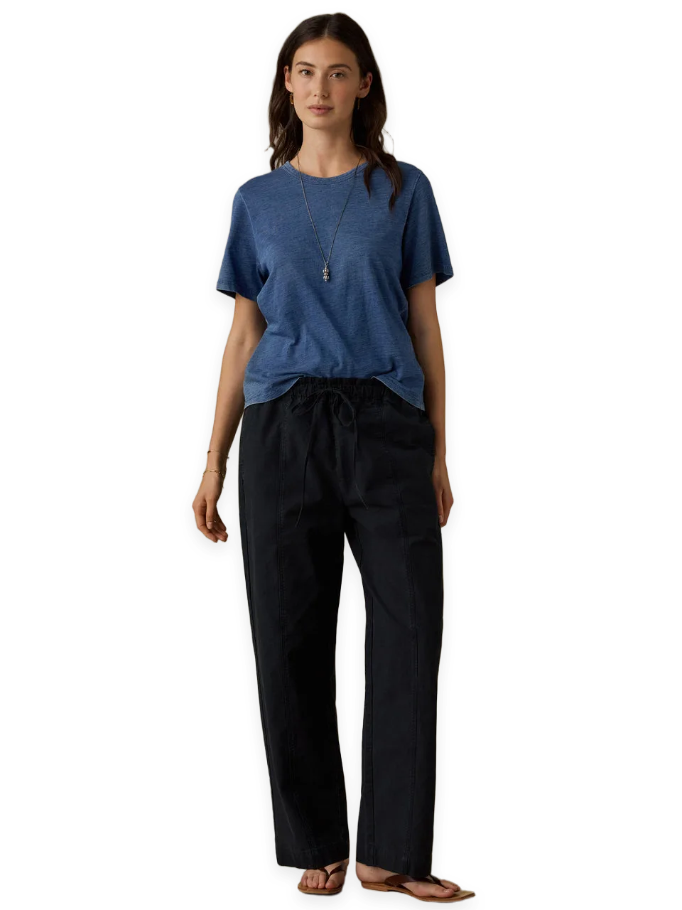 Faherty Cotton Twill Drawstring Pant