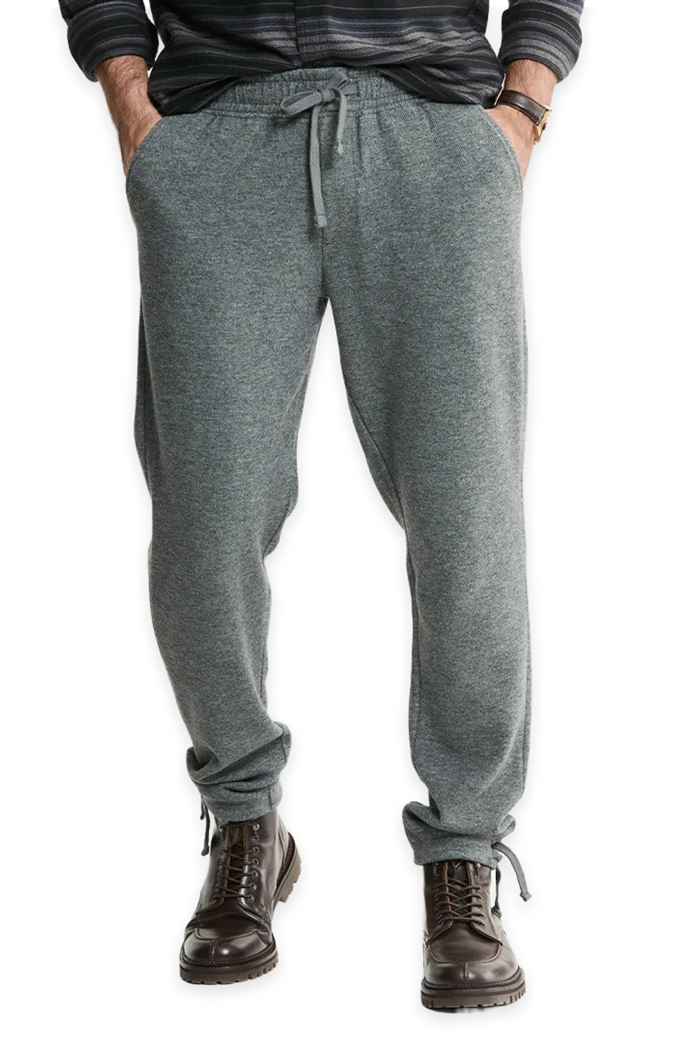 Jachs NY Wool Blend Knit Jogger Pants