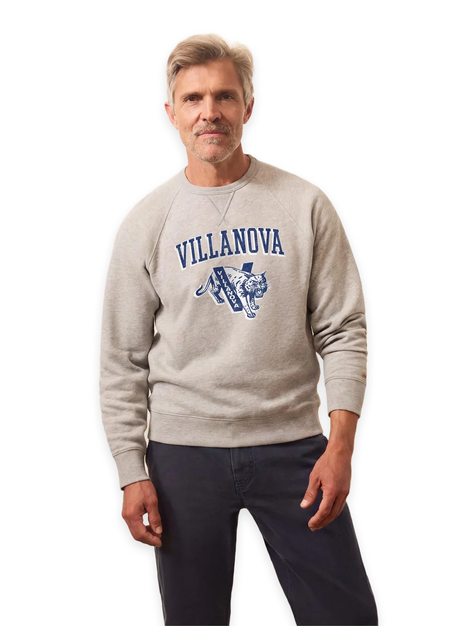 Faherty Villanova University High Standard Fleece Crew