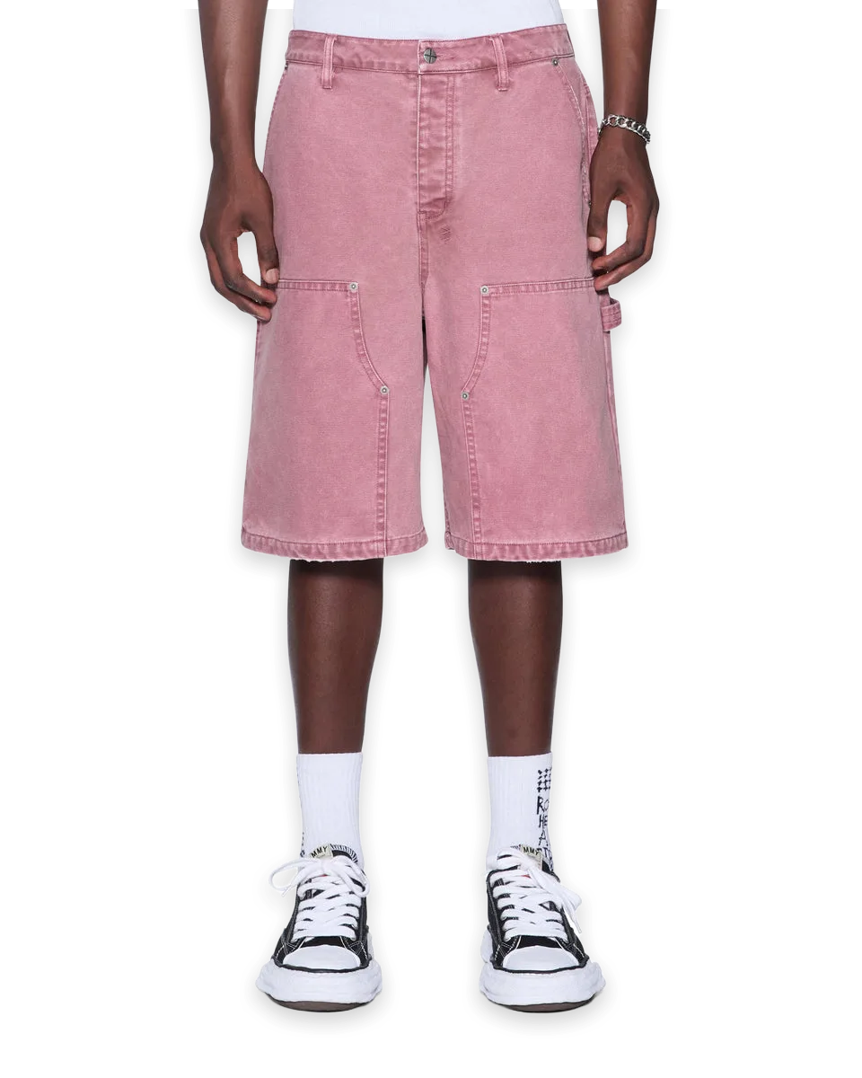 Ksubi DRILL MAXX OPERATOR SHORT PLUM