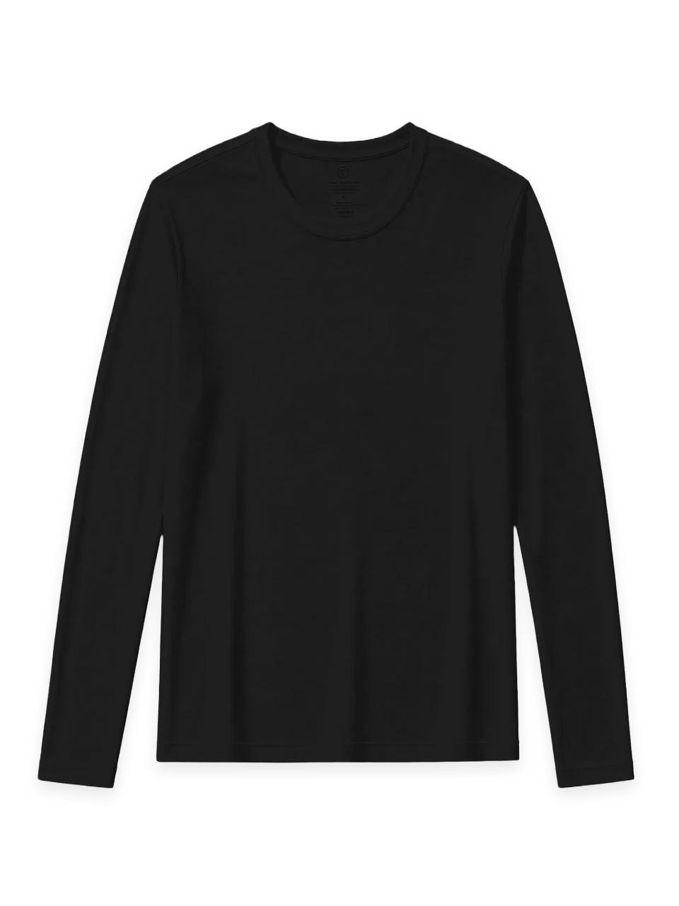 Fresh Clean Threads Women's Black Long Sleeve Crew, photo 2