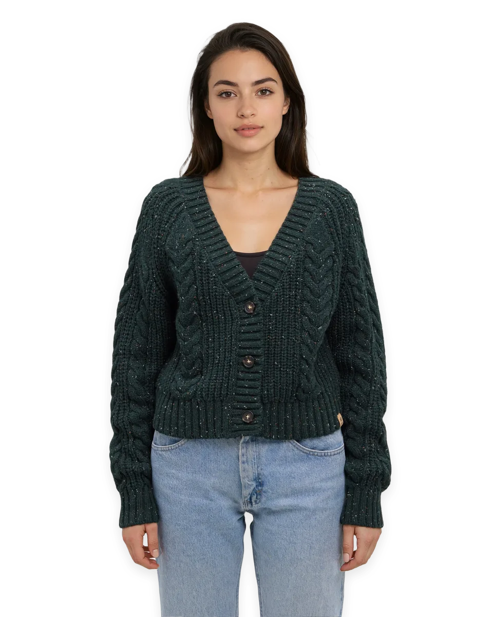 tentree Stillwater Fleck Cardigan