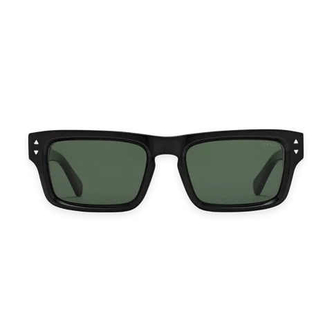 MVMT Del Mar Rectangle Sunglasses Black