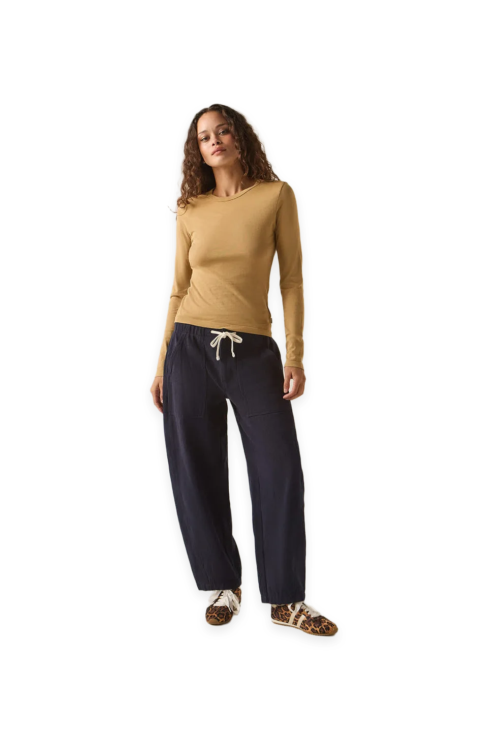 Brixton Carefree Organic Garment Dye Slim T-Shirt