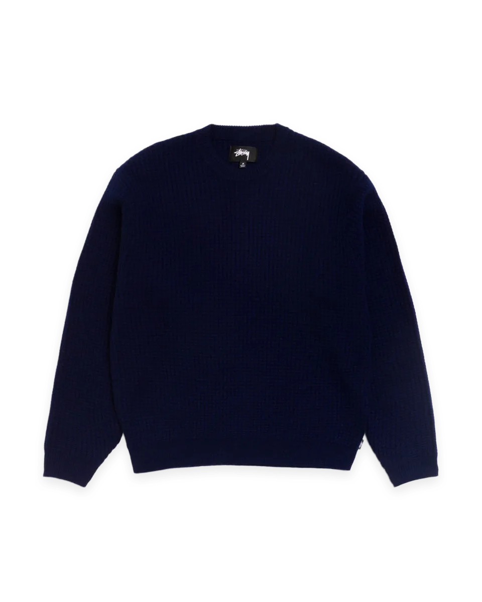 Stüssy WAFFLE CASHMERE SWEATER