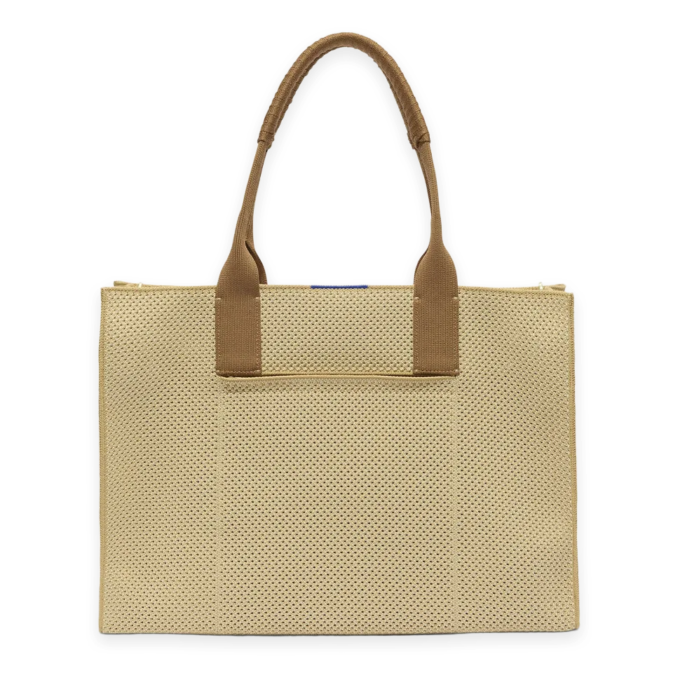 Rothy's The Classic Tote · Macadamia Open-Knit