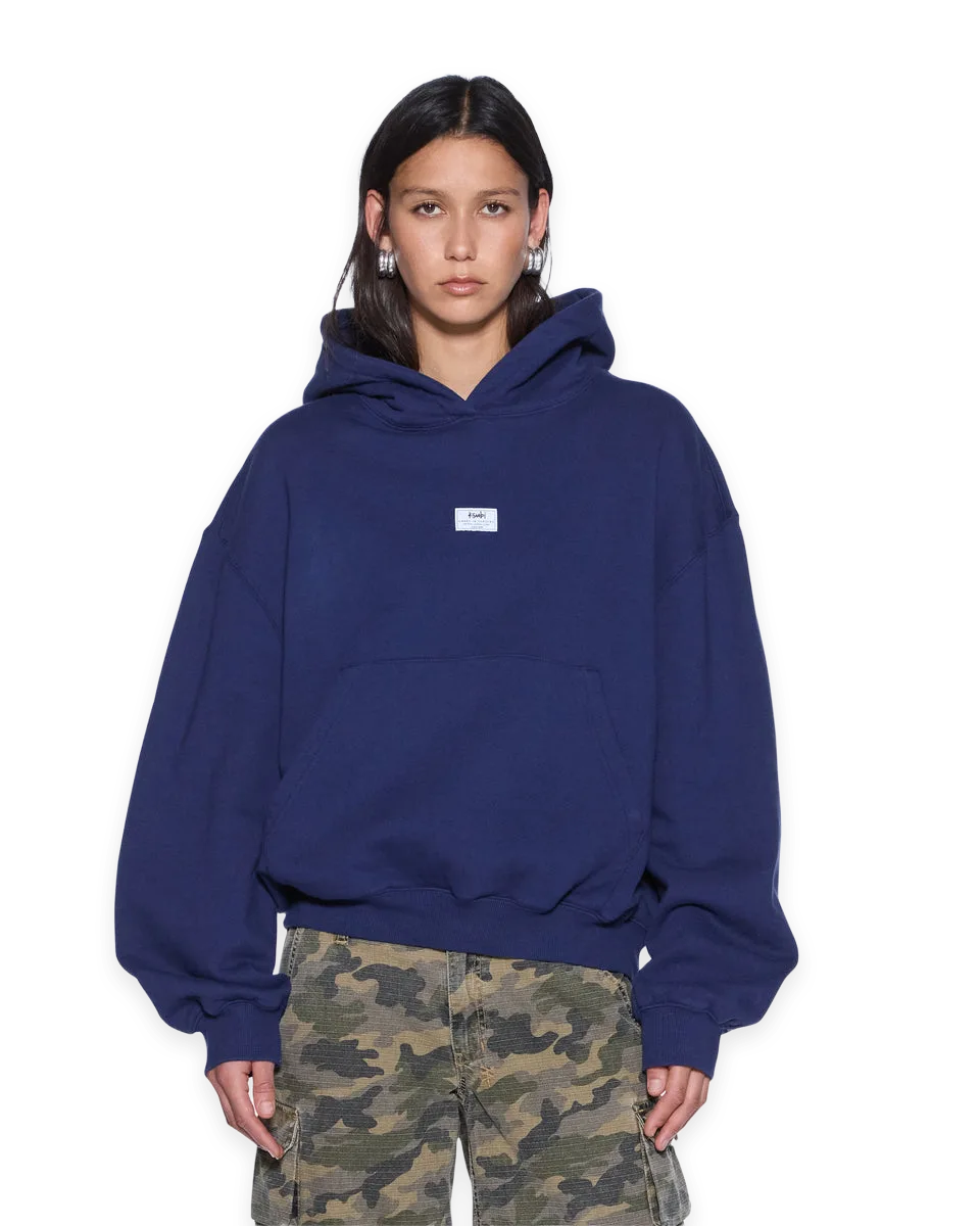 Ksubi SLOUCH HOODIE NAVY