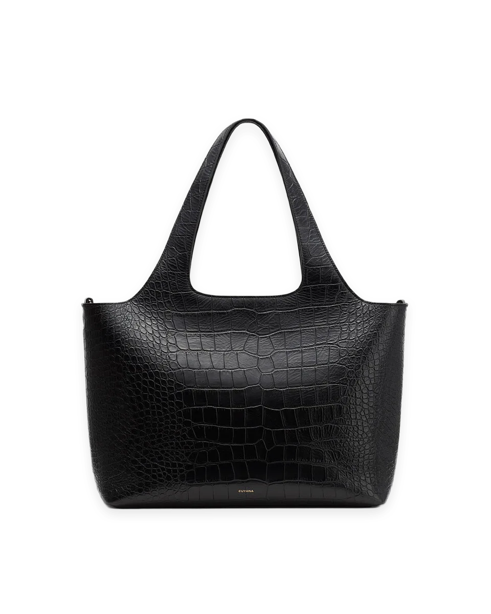 Cuyana System Tote 13-inch (Croco) · Anniversary Collection