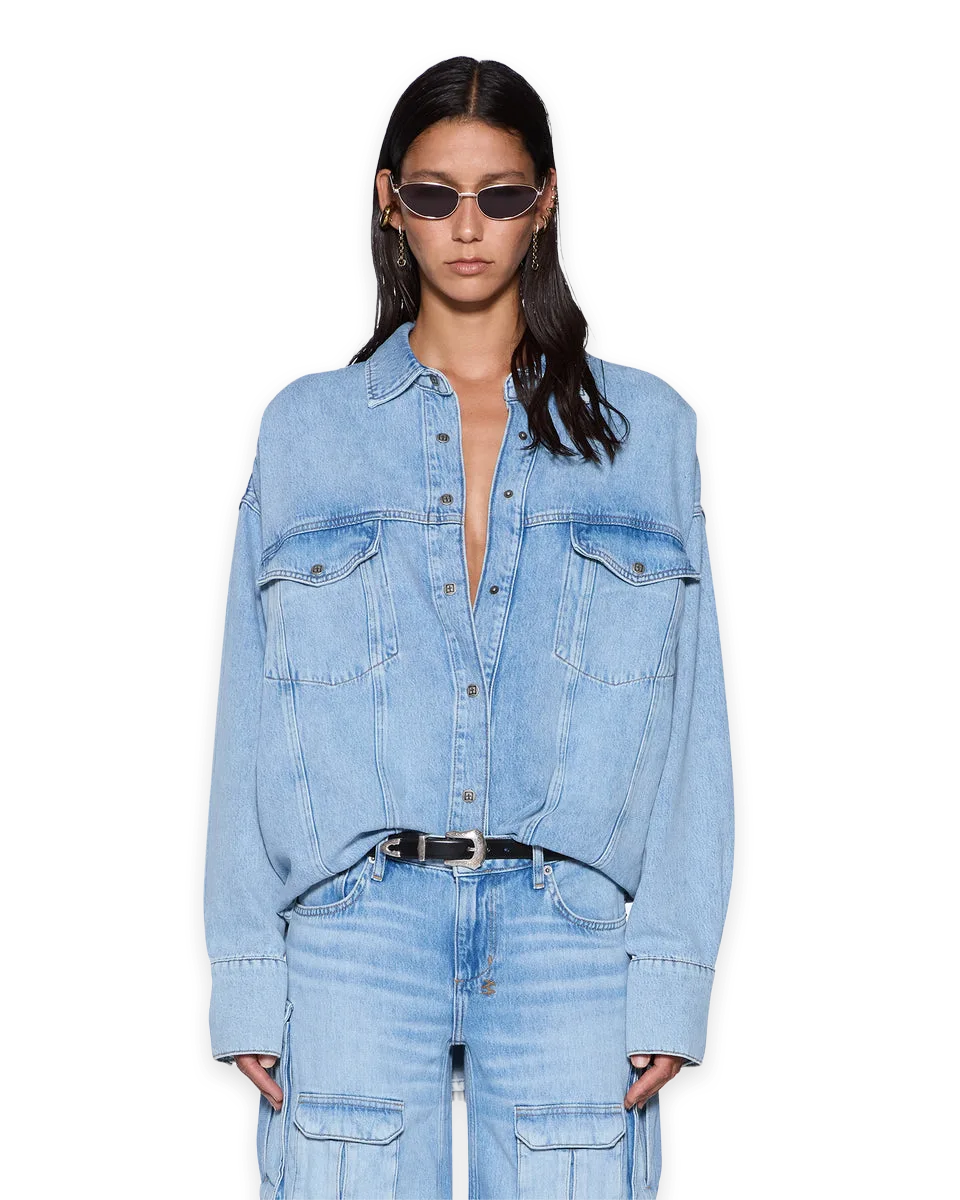 Ksubi ASTRA DENIM LS SHIRT SPIRIT