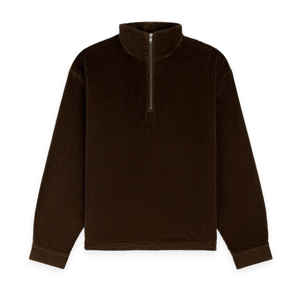 Aimé Leon Dore Quarter Zip Corduroy Shirt