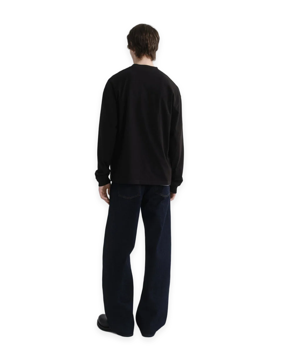 AGOLDE Asha Long Sleeve Mock Neck Tee