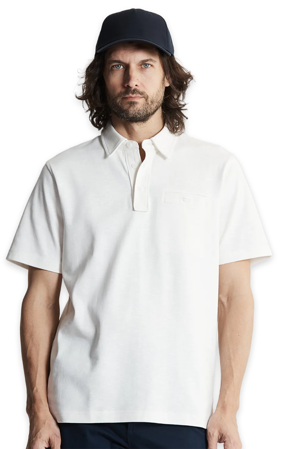 Jachs NY Reverse Slub Polo