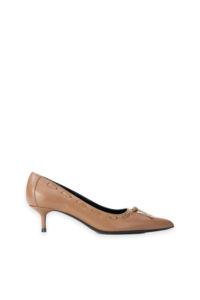 Staud Sebastian Kitten Heel Pump · Husk