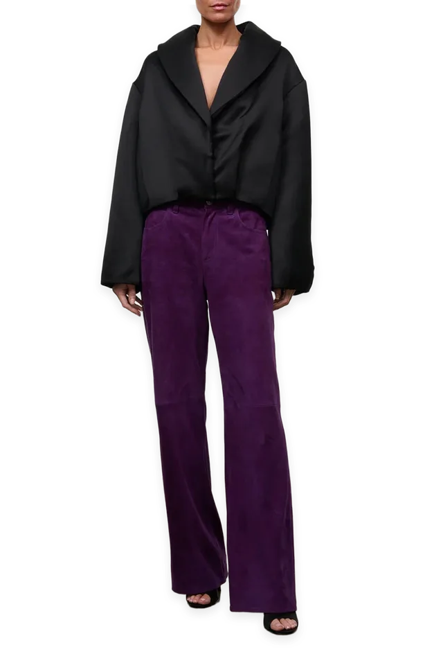 Staud Gus Suede Pant