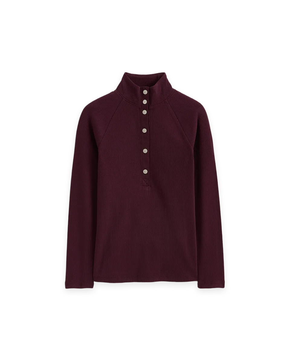 Everlane Effortless Rib Raglan Henley