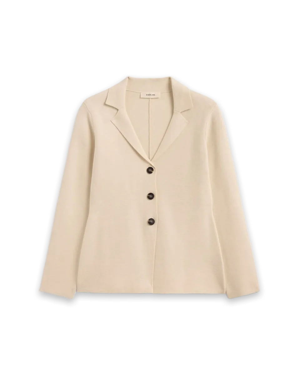 Everlane The Knit Blazer · Birch