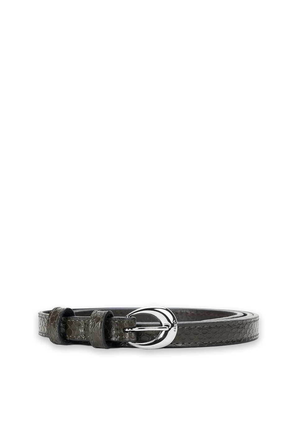 Staud Slim Moon Buckle Belt · 13mm