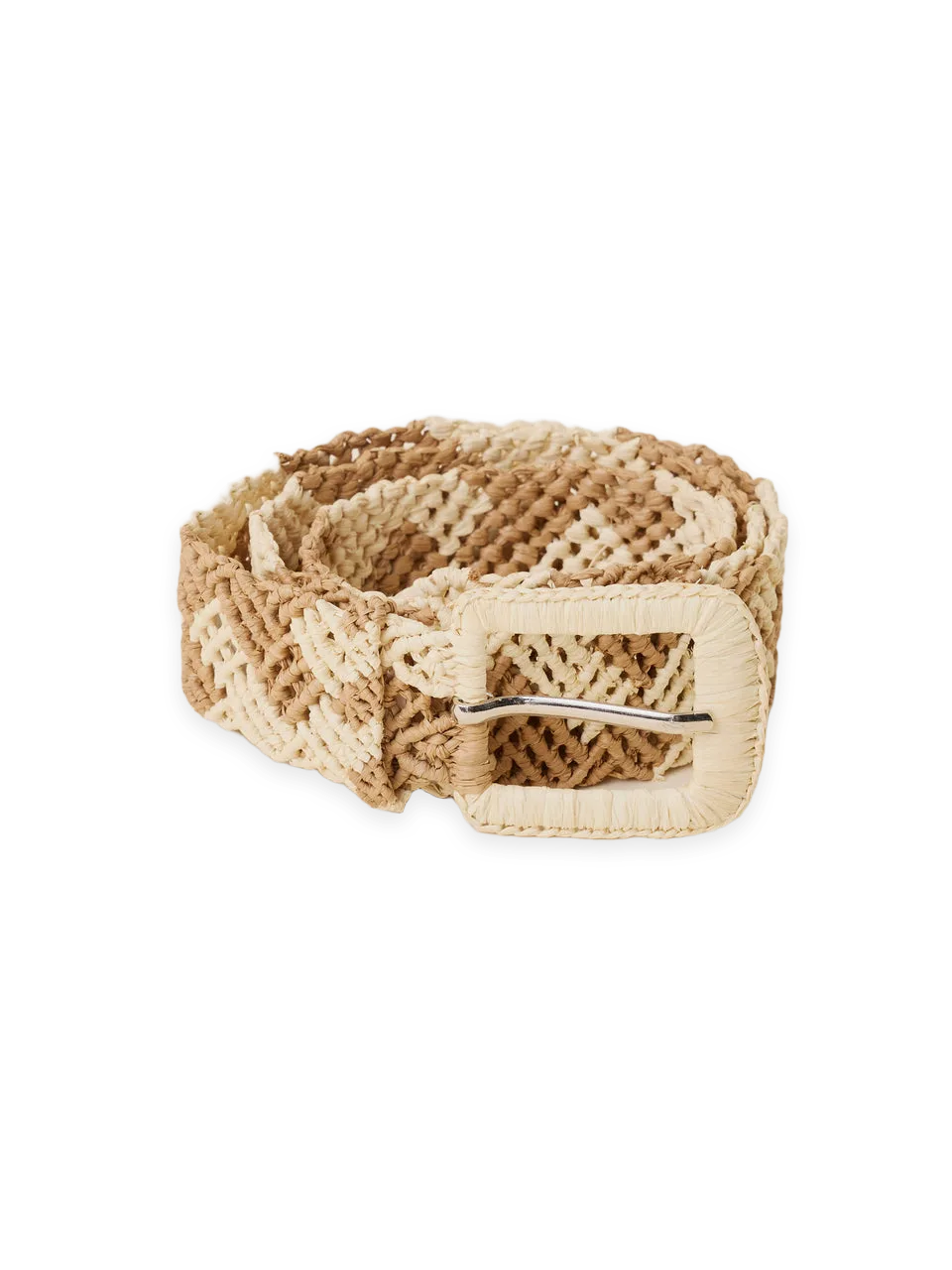 Faherty Raffia Belt
