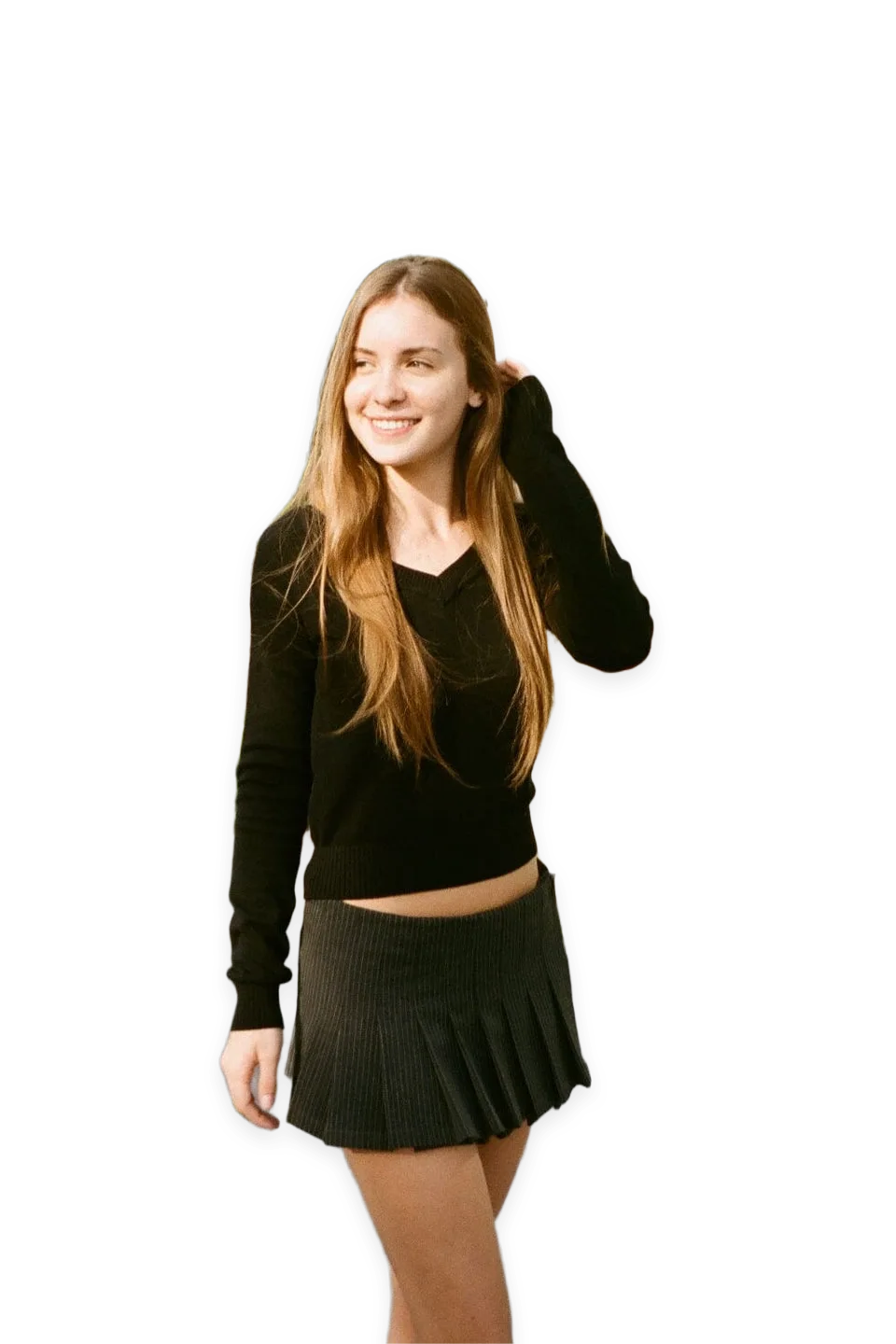 Brandy Melville Tania V-Neck Sweater