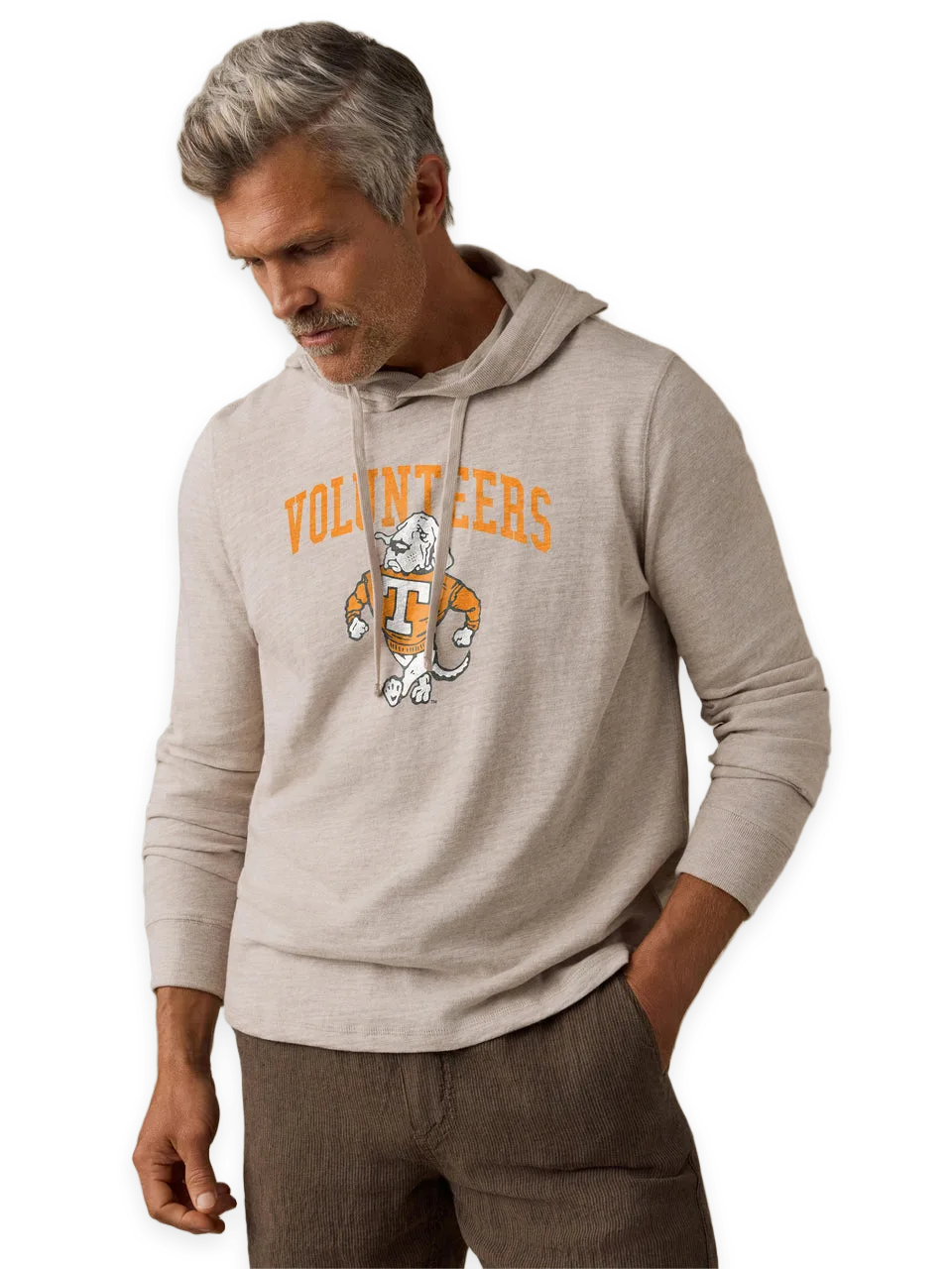 Faherty University of Tennessee Sunwashed Organic Hoodie