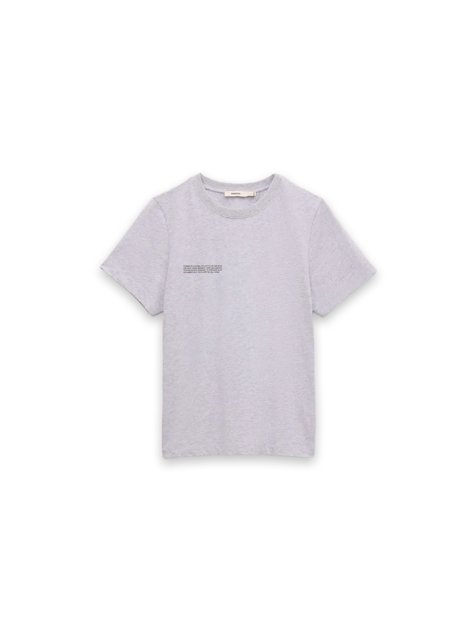Pangaia Womens Midweight T-Shirt—Grey Marl