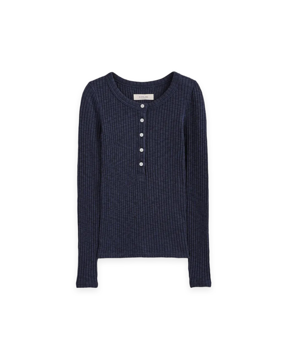 Everlane The Cozy Rib Henley