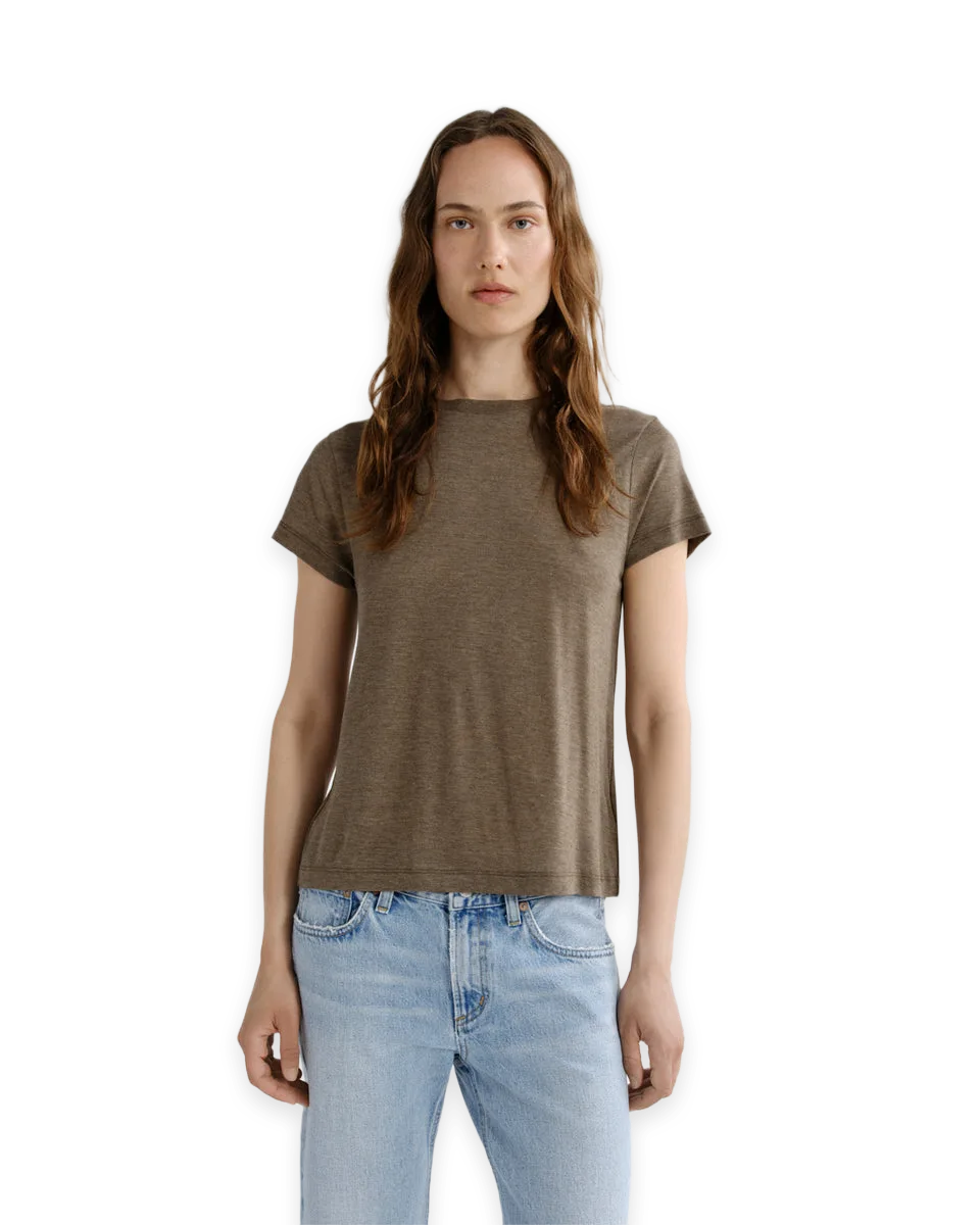 AGOLDE Long Line Adine Tee (Tencel Jersey)