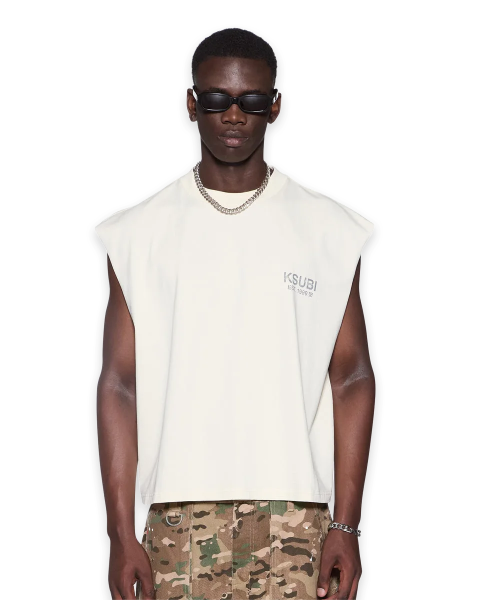 Ksubi STATE HALEN CUT OFF ECRU